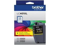 Brother Genuine LC401XLYS High-Yield Yellow Ink Cartridge