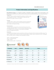 8 1/2 x 14 Excellent Copy 20# 95 Bright 75gsm 5,000/ctn