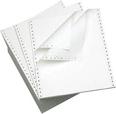 9 1/2 x 11 2prt NCR perforated White/White Computer paper 1,800/ctn