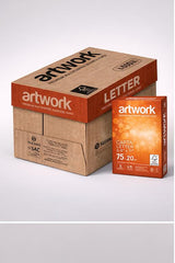 8 1/2 x 11 Artwork 20# 98 Bright 75gsm 5,000/ctn