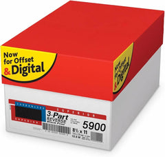 NCR Superior 8.5" x 11" 3prt Reverse Pink/Canary/White Carbonless Paper, 20 lbs, 92 Brightness, 500/Ream (#5900)