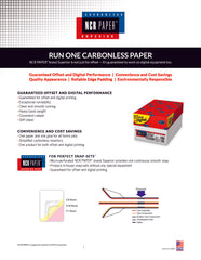 NCR Paper Superior 11 x 17 2prt REVERSE NCR C/W 5 Reams , 500/ream 2,500 Sheets Per Case, 22 Lb, 92 Brightness (#5891)