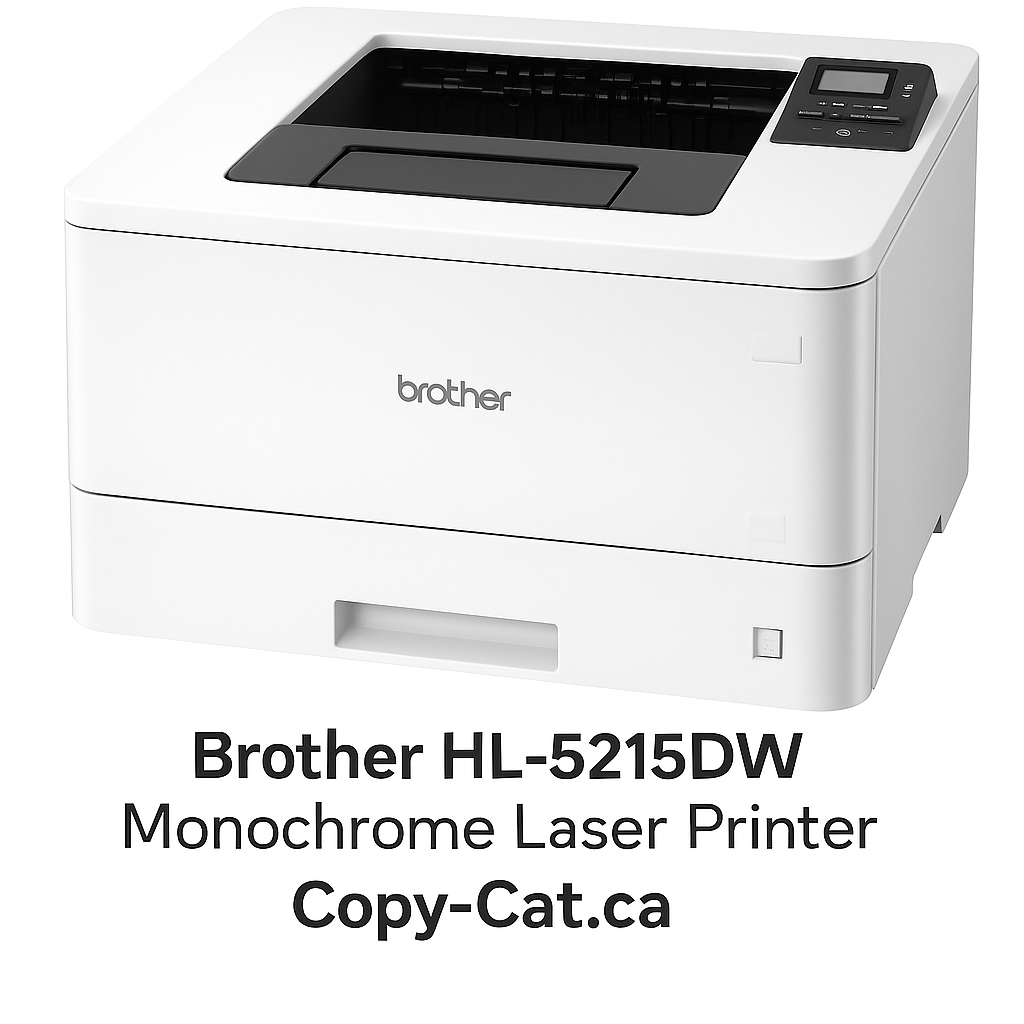 Brother HL-L5215DW Business Monochrome Laser Printer with Duplex Printing, Wireless, and Gigabit Ethernet Networking