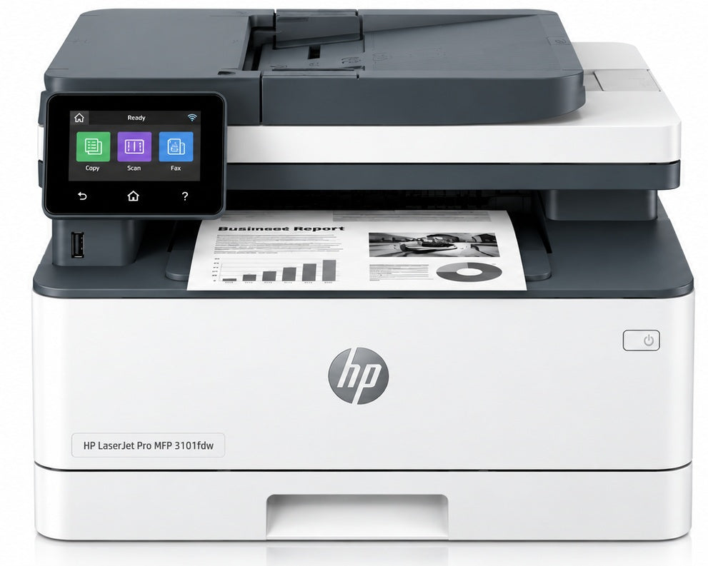 HP LaserJet Pro 3101fdw Wireless Multifunction Black & White Laser Printer