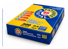 8 1/2 x 11 Papyrus Digital  20# 96 Bright 75gsm 5,000/ctn