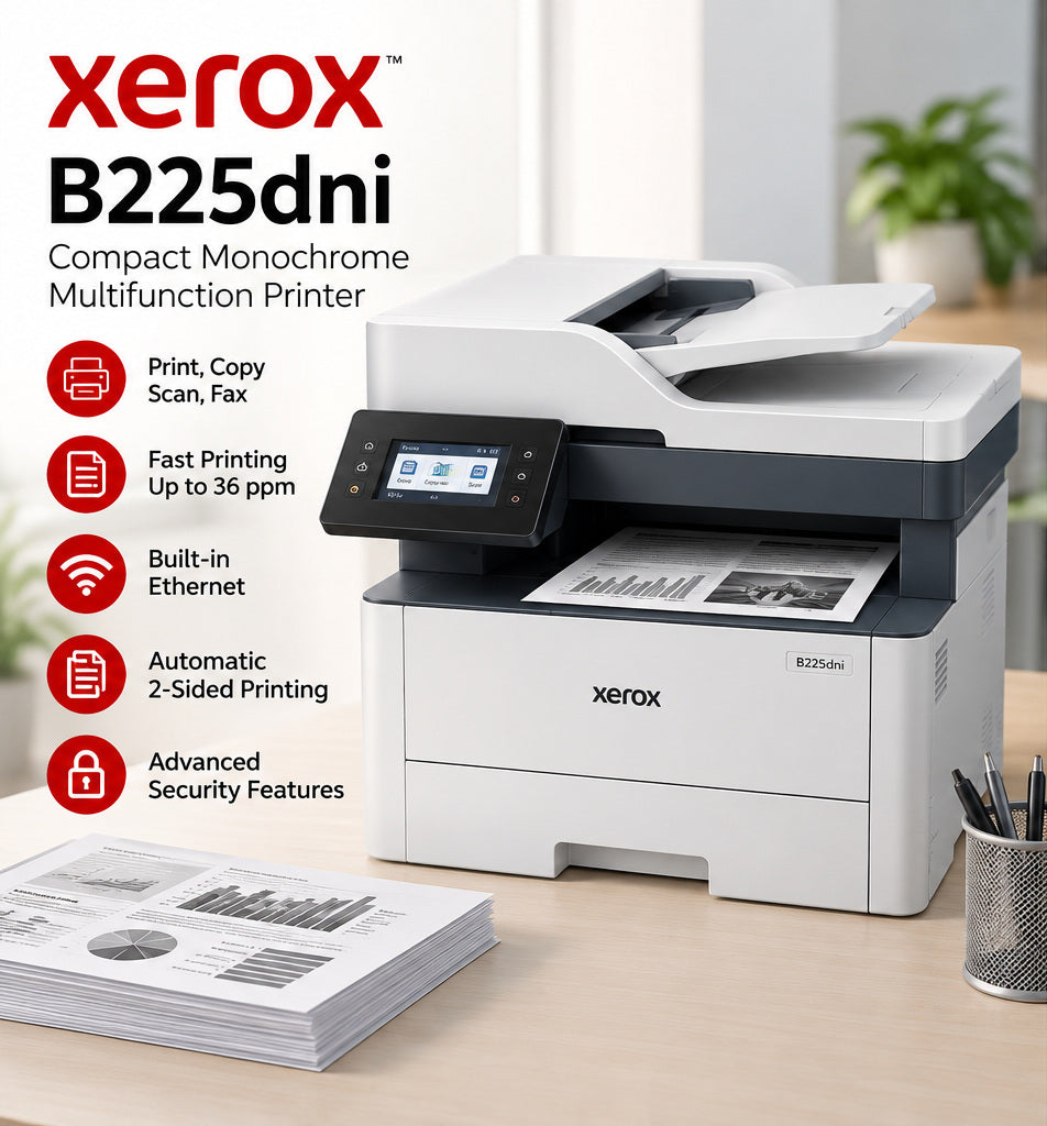 XEROX B225 MFP Printer Monochrome