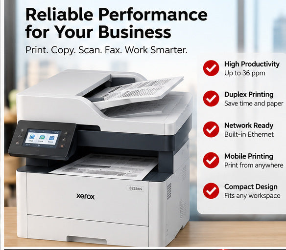 XEROX B225 MFP Printer Monochrome