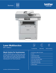 Brother MFC-L6900DW Wireless Business Laser Multifunction, Monochrome