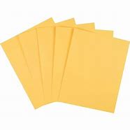 8 ½ X 11 20# (75 GSM) PASTEL YELLOW 5,000/CTN - CANARY